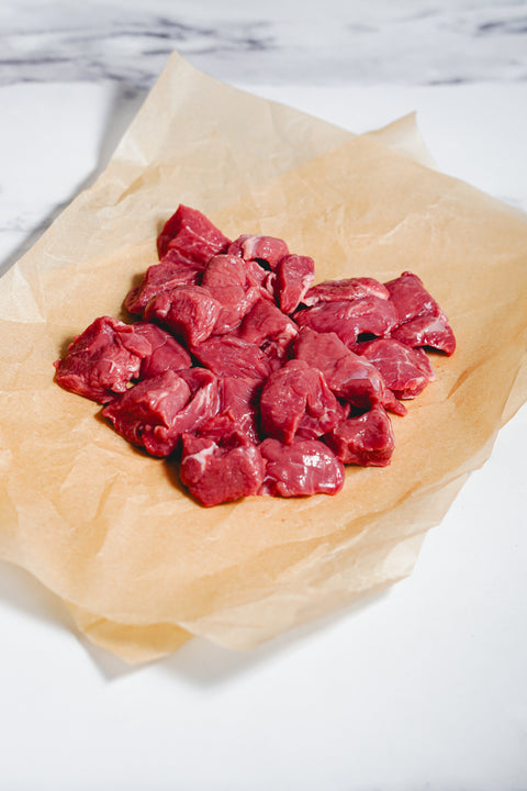 Halal British Lamb Free Range Diced