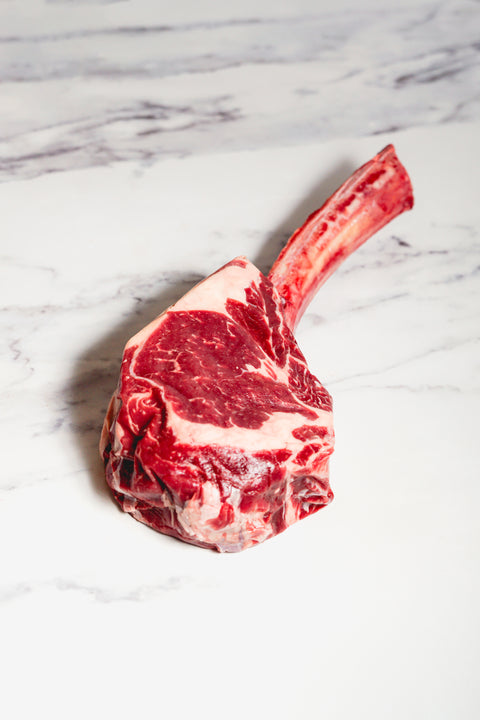 Halal Dry Aged Free Range Tomahawk Steak