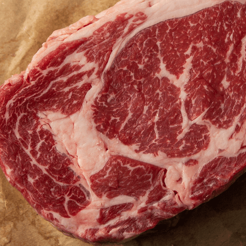 Halal USDA Prime Ribeye Steak Grain Fed Creekstone