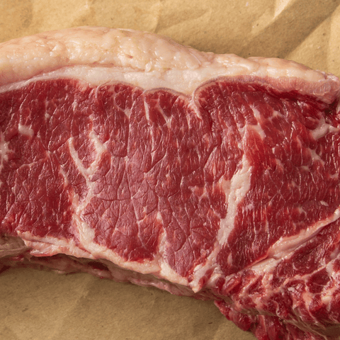 Halal USDA Prime Sirloin Strip Grain Fed Steak