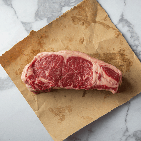 Halal USDA Prime Sirloin Strip Grain Fed Steak